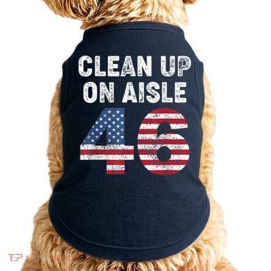 AntiBiden Clean Up On Aisle 46 Impeach Biden Doggie Tank