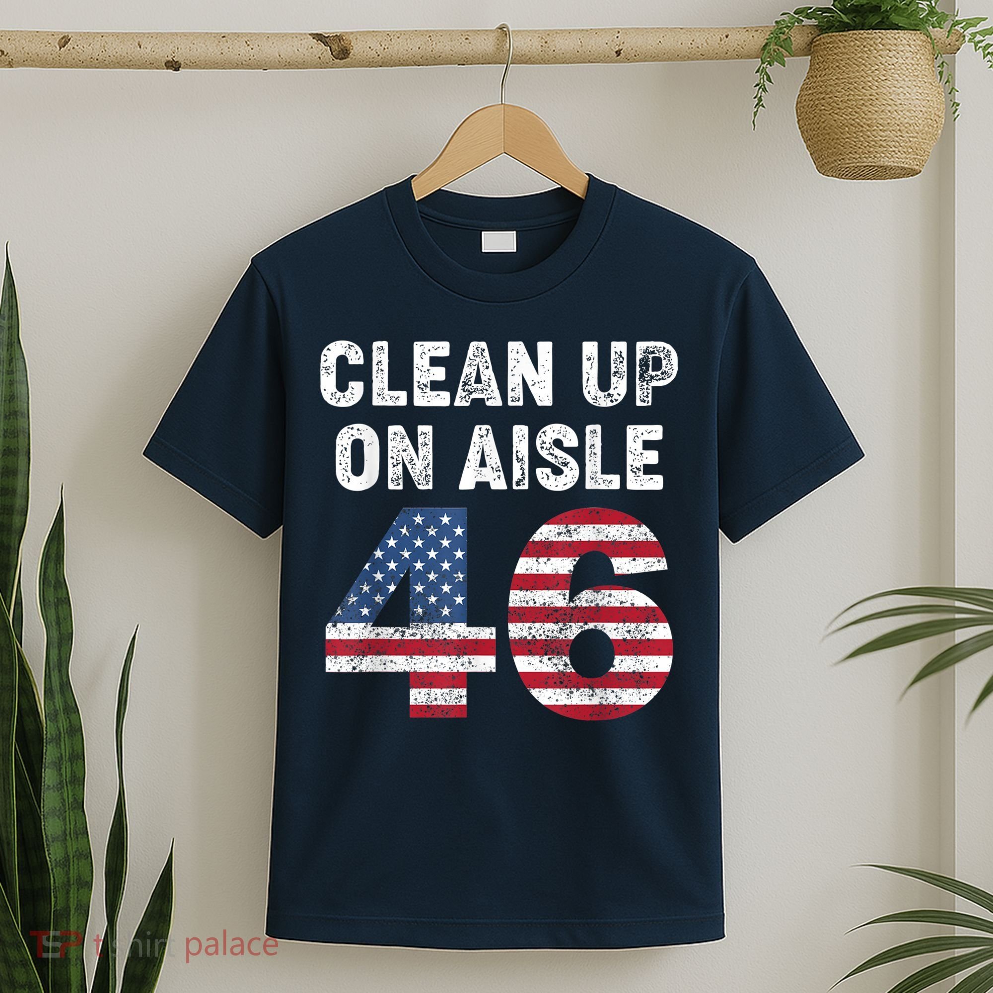 AntiBiden Clean Up On Aisle 46 Impeach Biden T-Shirt