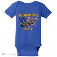Aircraft Carrier Uss Oriskany Cva34 Veteran Day Father Day Gift Baby Bodysuit thumb 0