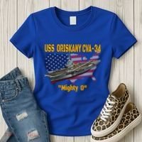 Aircraft Carrier Uss Oriskany Cva34 Veteran Day Father Day Gift Women's T-Shirt thumb 3
