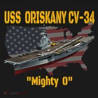 Aircraft Carrier USS Oriskany CV-34 Veteran Day Father Day Premium Ornament thumb 1