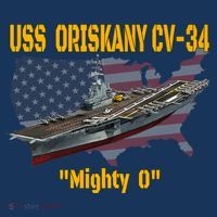 Aircraft Carrier USS Oriskany CV-34 Veteran Day Father Day Premium Beanie thumb 2