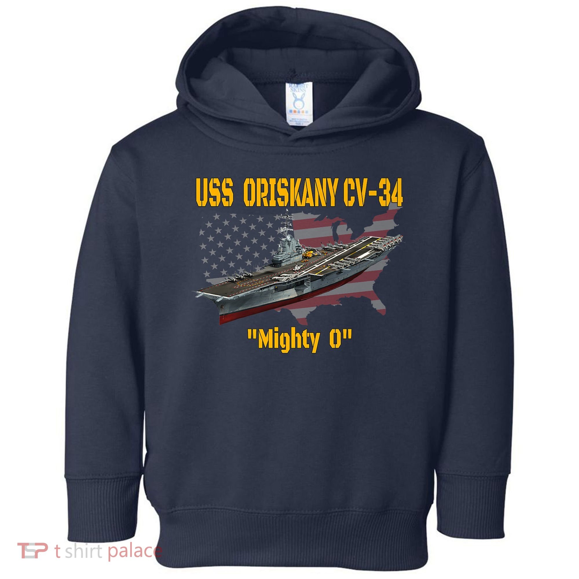 Aircraft Carrier USS Oriskany CV-34 Veteran Day Father Day Premium Toddler Hoodie