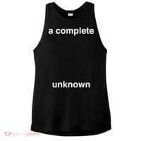 A Complete Unknown..01 Ladies PosiCharge Tri-Blend Wicking Tank thumb 0