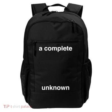 A Complete Unknown..01 Backpack