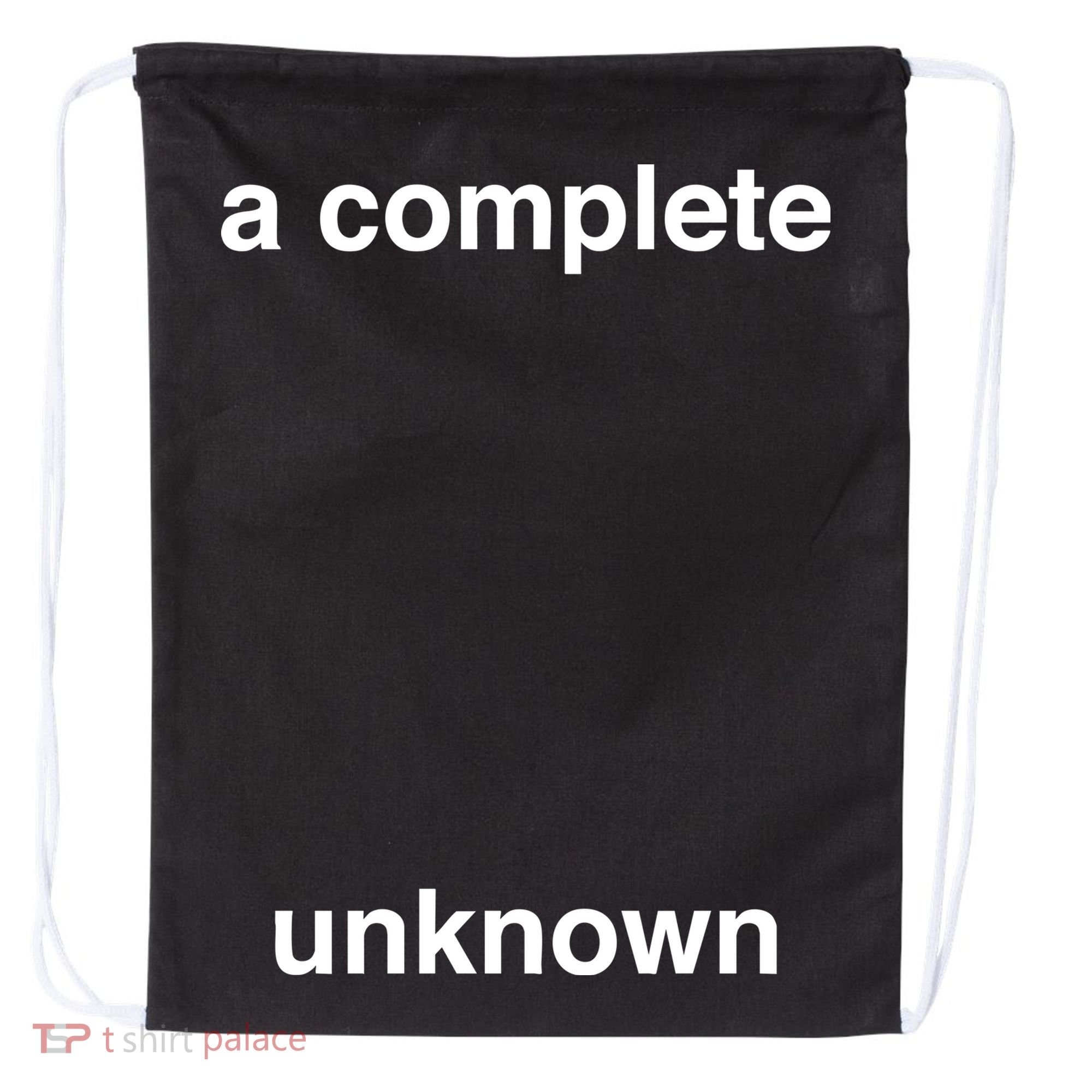 A Complete Unknown..01 Drawstring Bag
