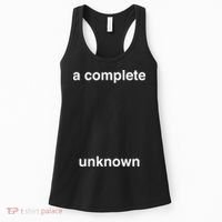 A Complete Unknown..01 Women's Tank Top thumb 0