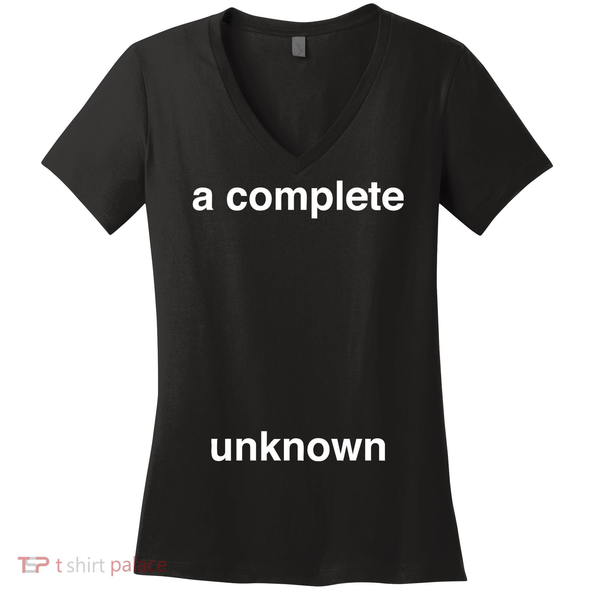A Complete Unknown..01 Women's V-Neck T-Shirt
