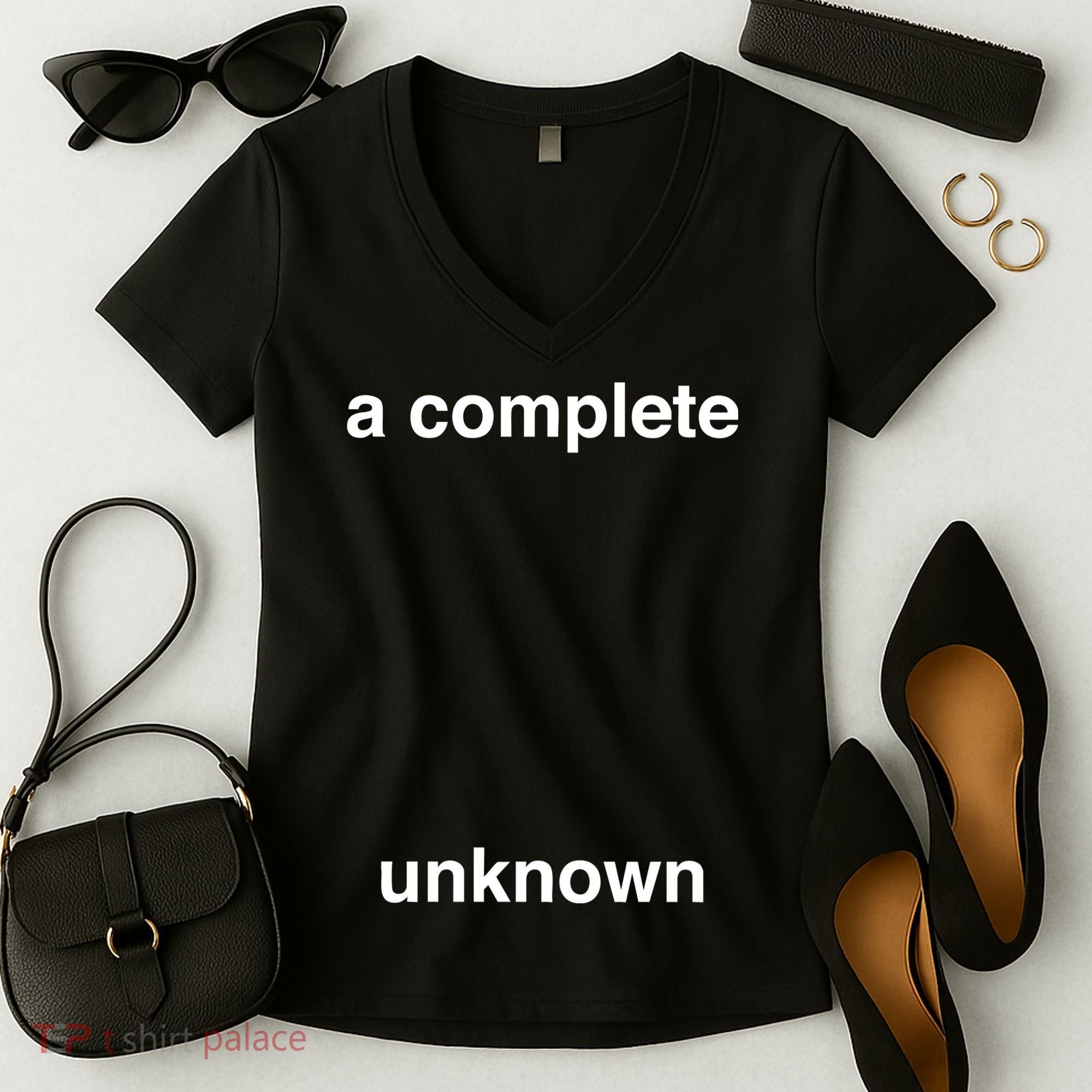 A Complete Unknown..01 Women's V-Neck T-Shirt