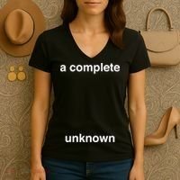 A Complete Unknown..01 Women's V-Neck T-Shirt thumb 3
