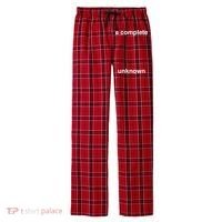 A Complete Unknown..01 Men's Flannel Plaid Pajama Pants thumb 0