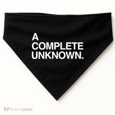 A Complete Unknown USA-Made Doggie Bandana
