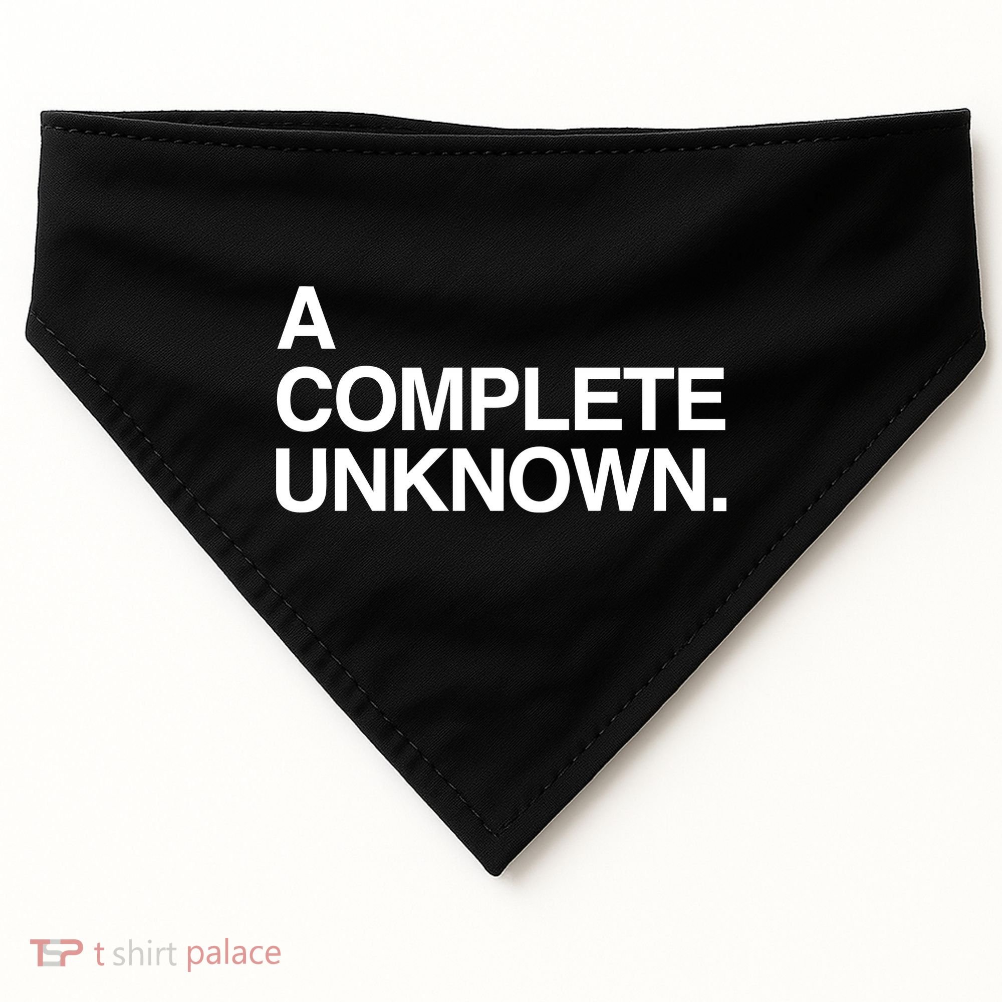 A Complete Unknown USA-Made Doggie Bandana
