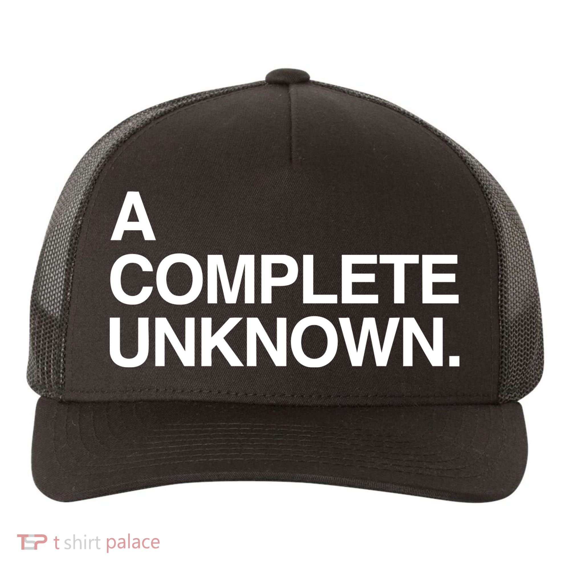 A Complete Unknown Yupoong Adult 5-Panel Trucker Hat