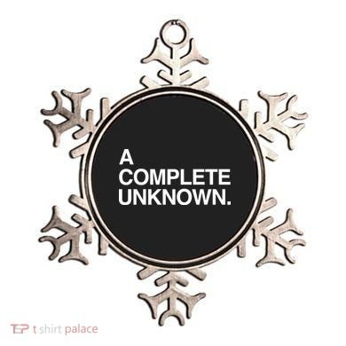 A Complete Unknown Ornament