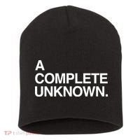 A Complete Unknown Short Acrylic Beanie thumb 0
