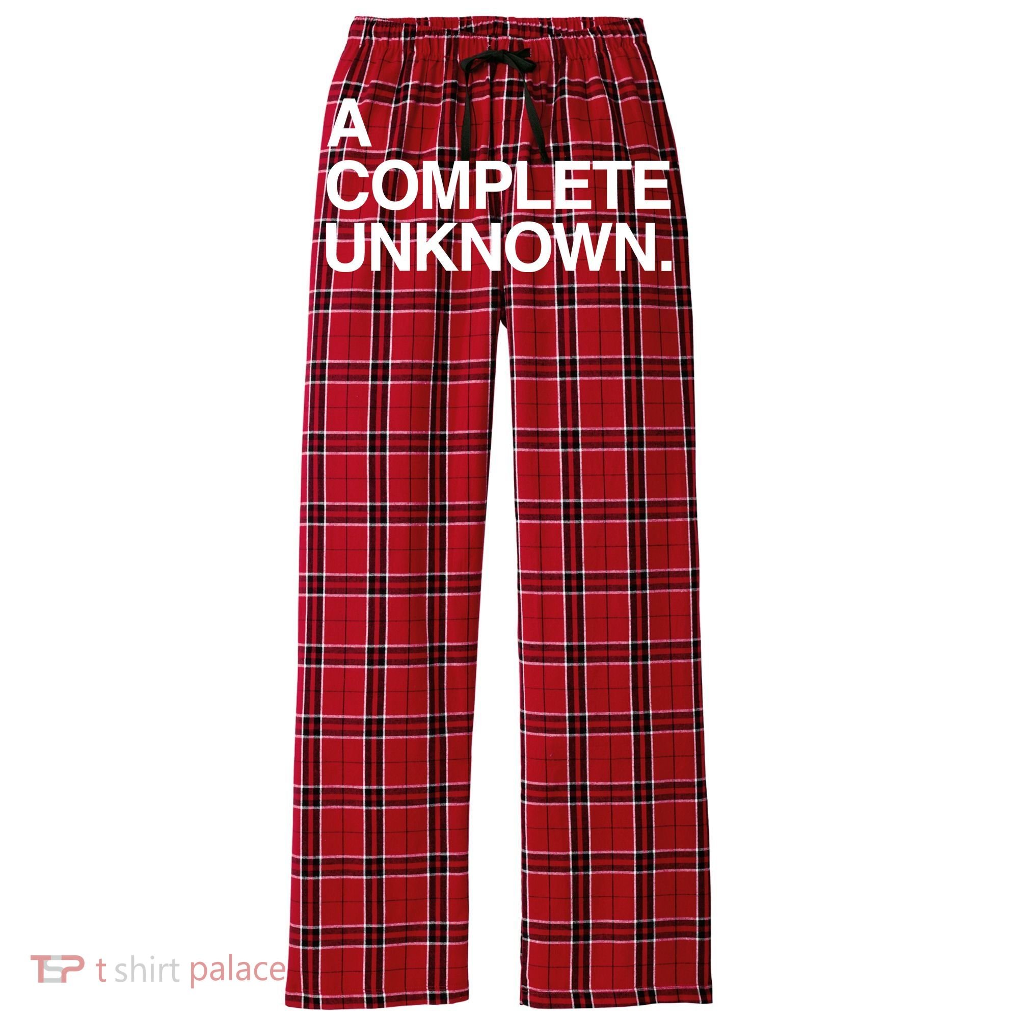 A Complete Unknown Women's Flannel Plaid Pajama Pants