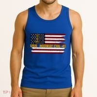 Aircraft Carrier Uss Midway Cva41 Veterans Day FatherS Day Great Gift Tank Top thumb 3