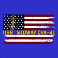 Aircraft Carrier Uss Midway Cva41 Veterans Day FatherS Day Great Gift Visor thumb 3