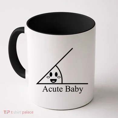 Acute Baby Funny Math Coffee Mug