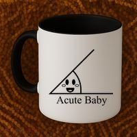 Acute Baby Funny Math Coffee Mug thumb 2