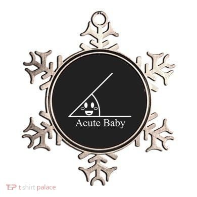 Acute Baby Funny Math Ornament
