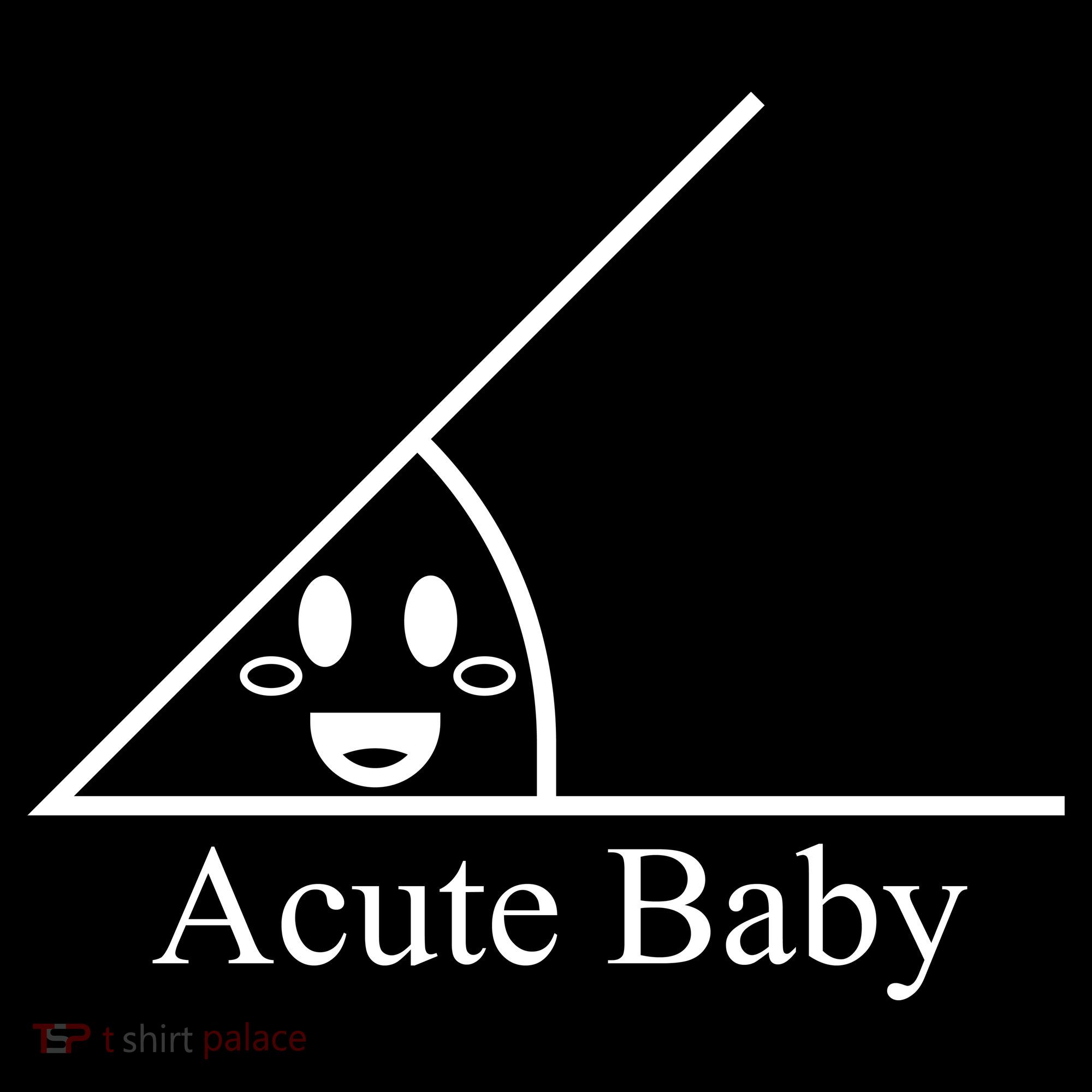 Acute Baby Funny Math Ornament