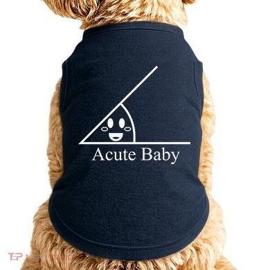 Acute Baby Funny Math Doggie Tank