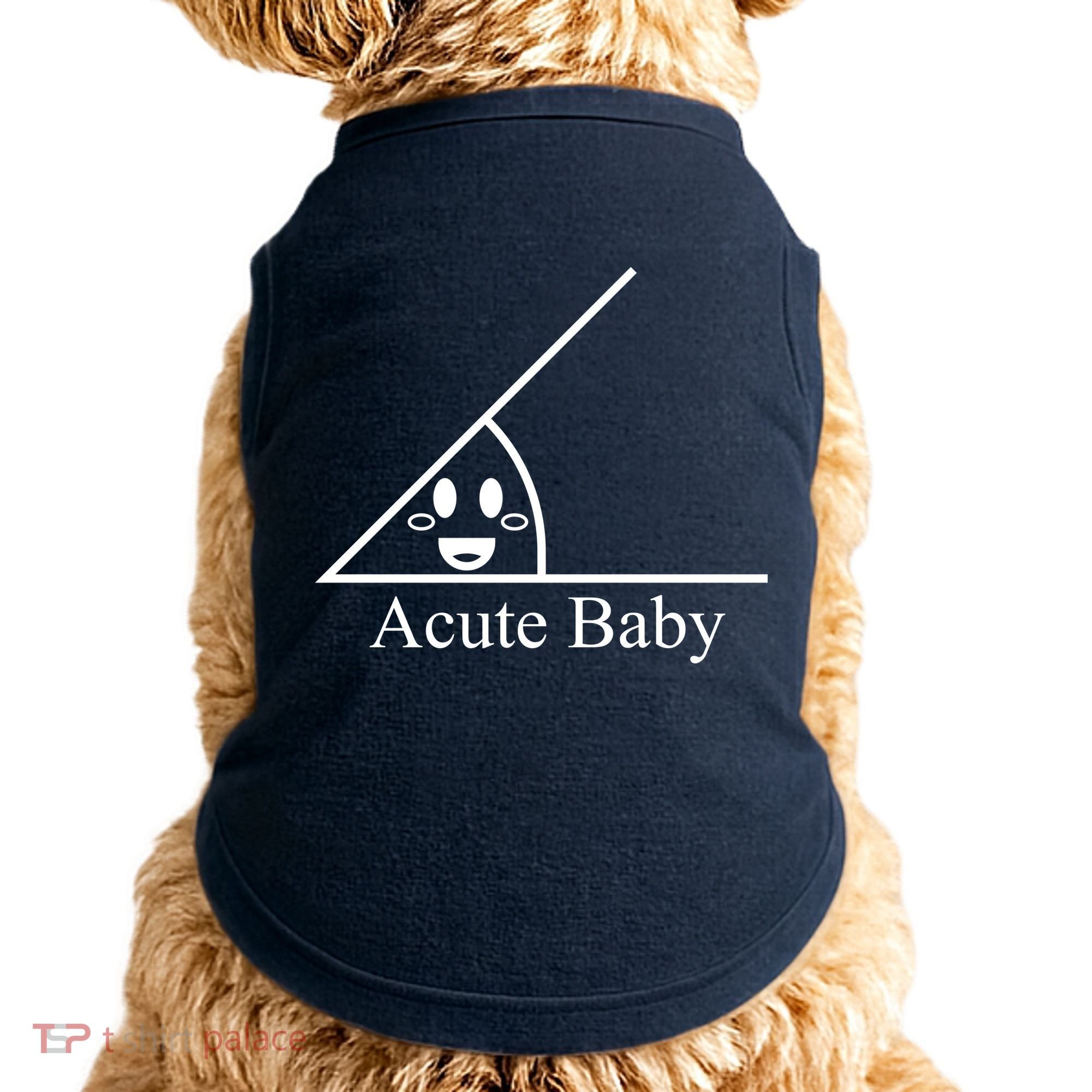 Acute Baby Funny Math Doggie Tank
