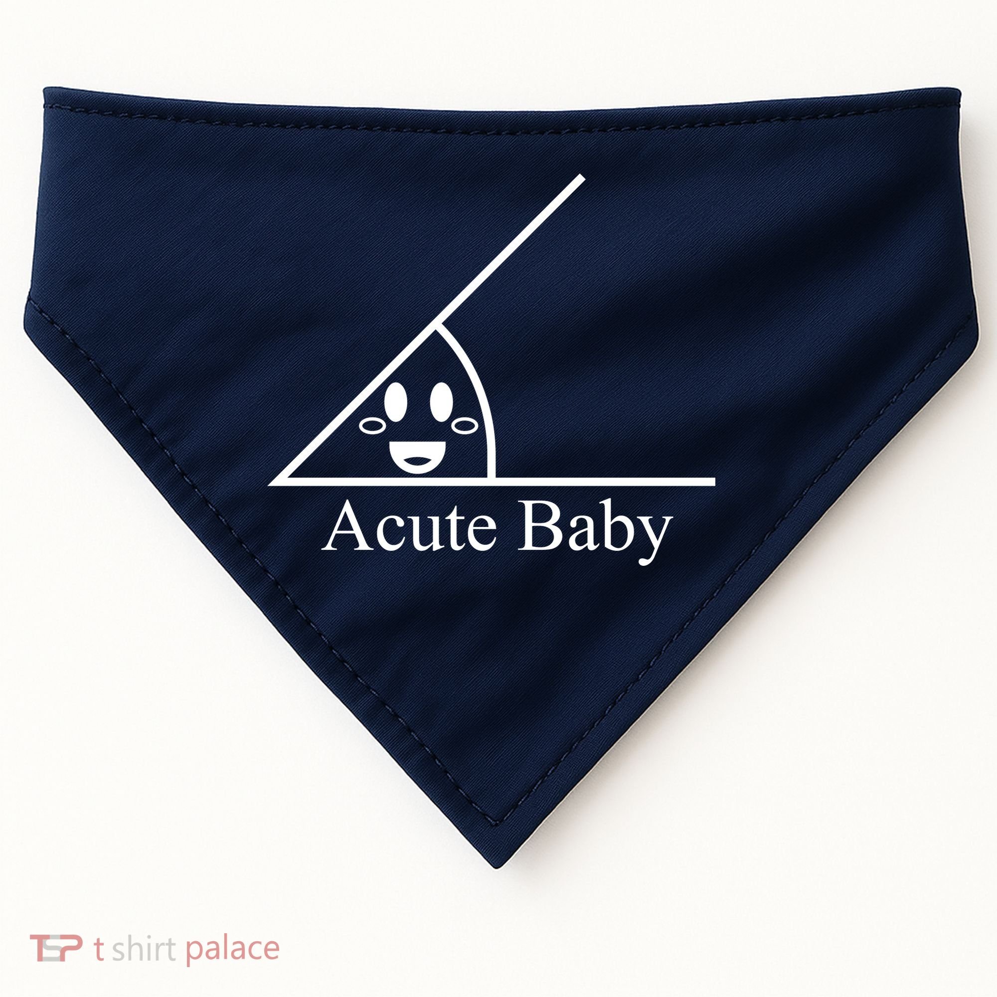 Acute Baby Funny Math USA-Made Doggie Bandana