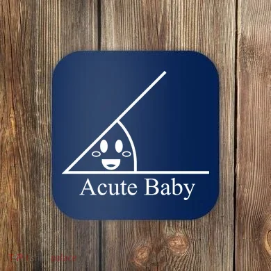 Acute Baby Funny Math Coaster