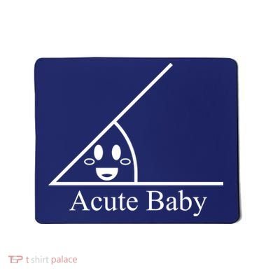 Acute Baby Funny Math Mousepad