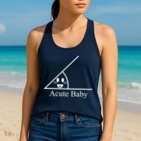 Acute Baby Funny Math Women's Tank Top thumb 2