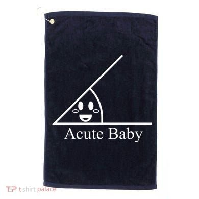Acute Baby Funny Math Golf Towel