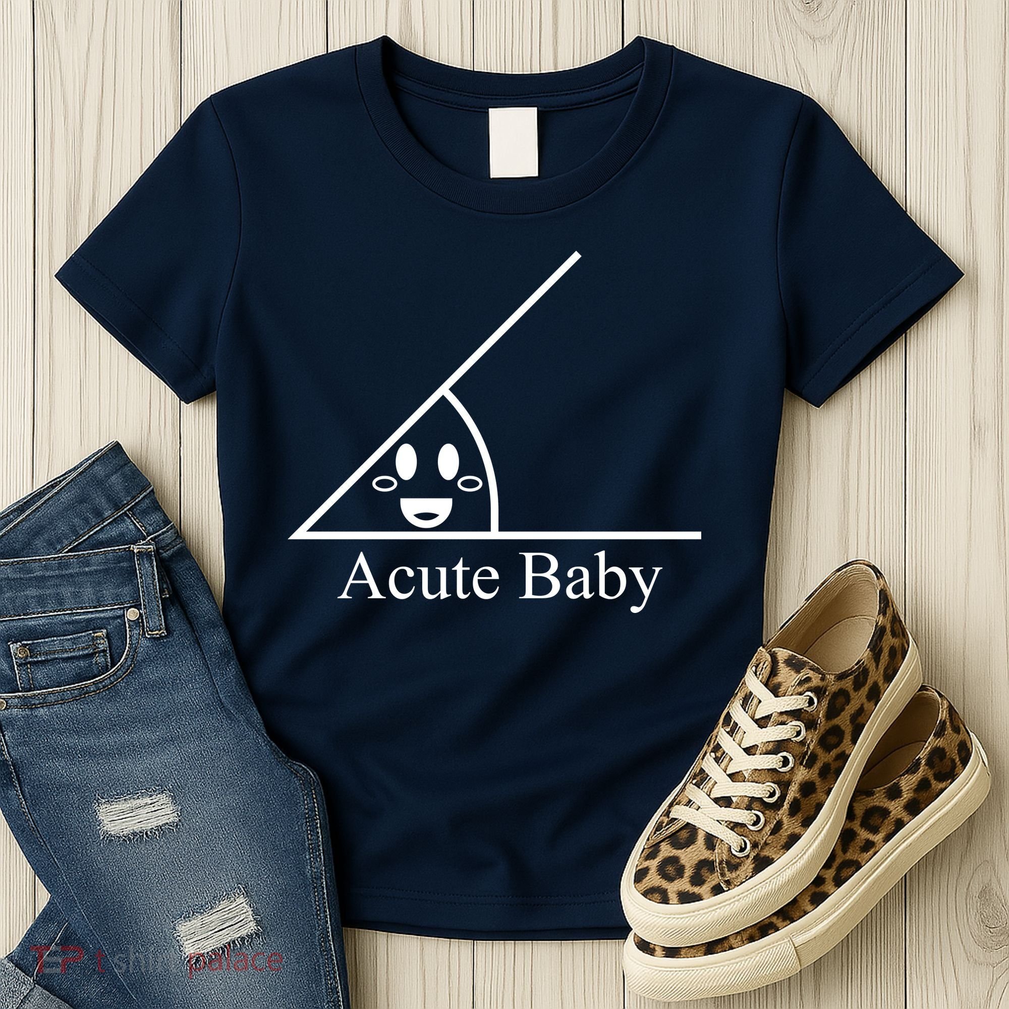 Acute Baby Funny Math Women's T-Shirt