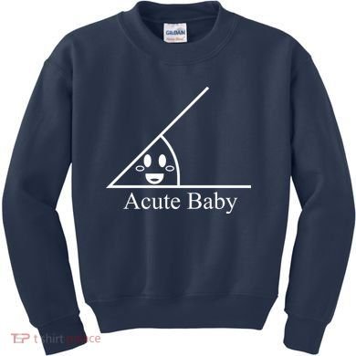 Acute Baby Funny Math Kids Sweatshirt