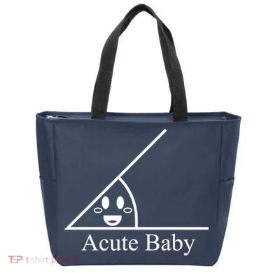 Acute Baby Funny Math Tote Bag