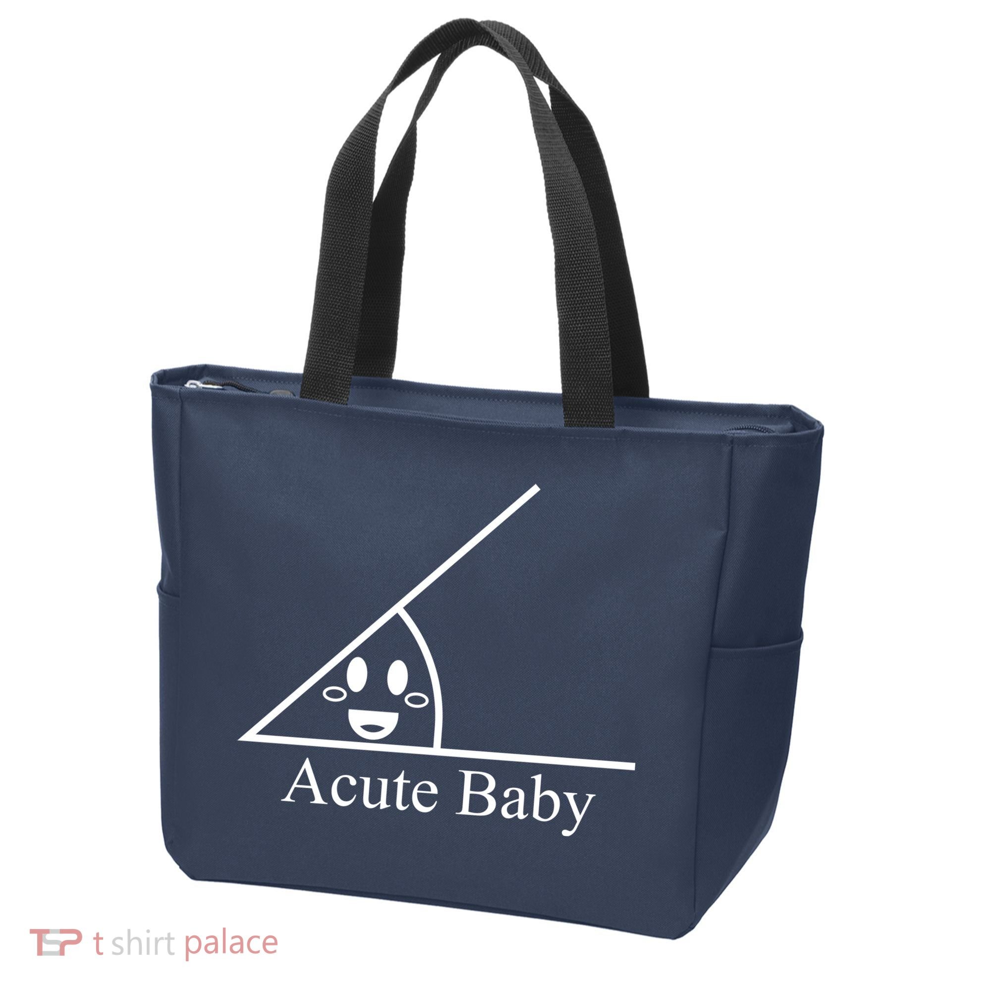 Acute Baby Funny Math Tote Bag