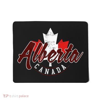 Alberta Canada Vintage Canadian Province Mousepad