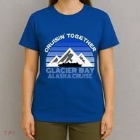 Alaska Cruise Vacation Glacier Bay Cruisin Together Souvenir Funny Gift T-Shirt thumb 4