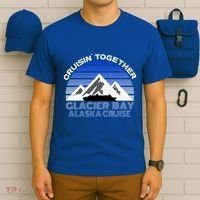 Alaska Cruise Vacation Glacier Bay Cruisin Together Souvenir Funny Gift T-Shirt thumb 6