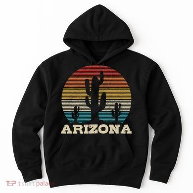 Arizona Cactus Vintage Souvenir Hoodie