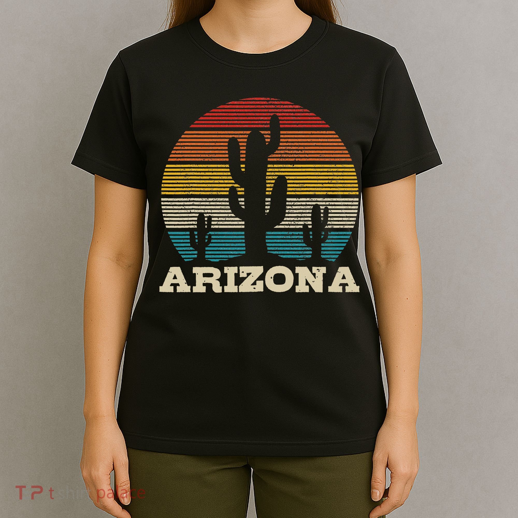 Arizona Cactus Vintage Souvenir T-Shirt
