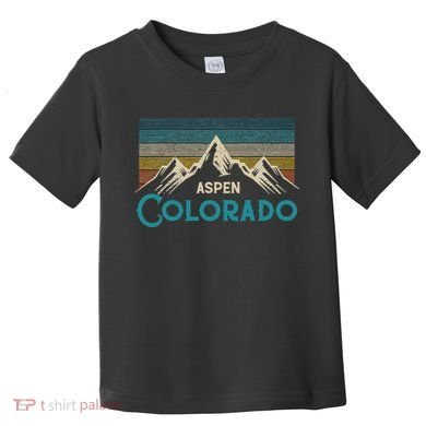 Aspen Colorado Vintage Toddler T-Shirt