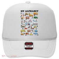 Alphabet Construction Vehicles Abc Learning Teaching Hat thumb 0