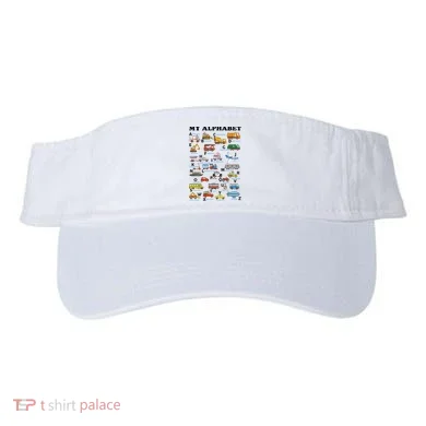 Alphabet Construction Vehicles Abc Learning Teaching Visor