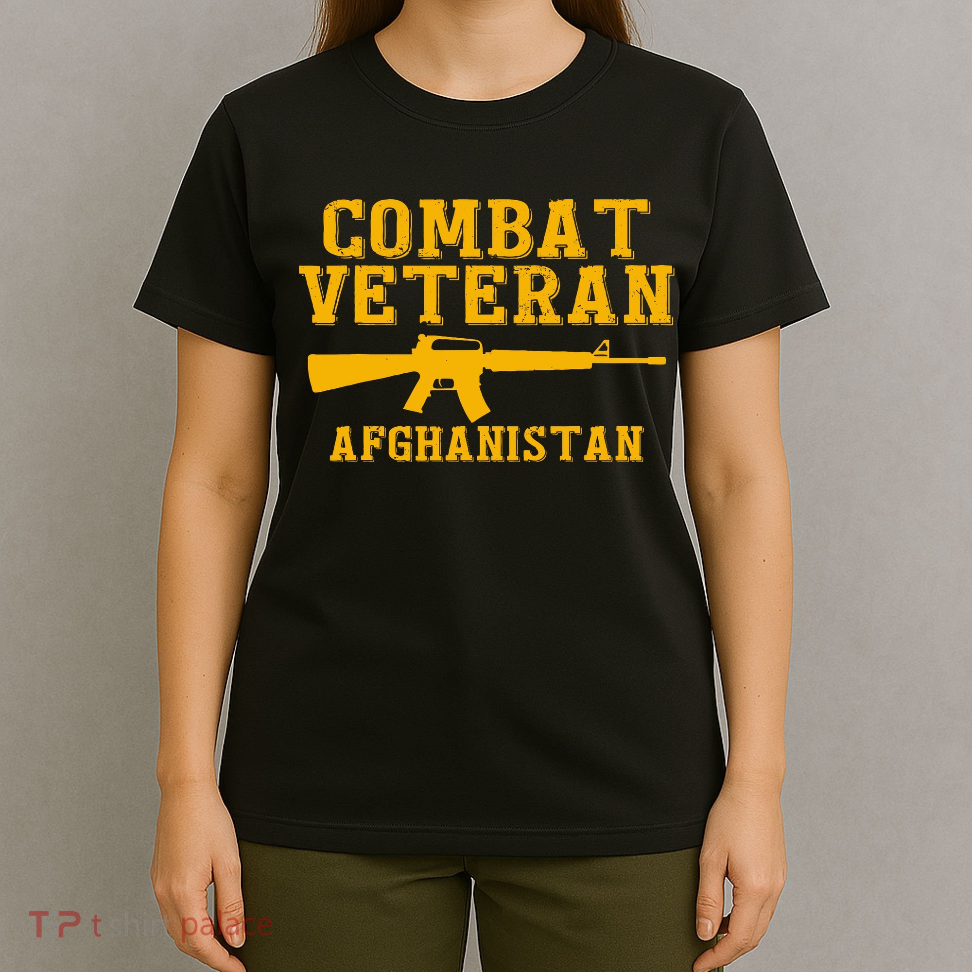 Afghanistan Combat Veteran Proud T-Shirt