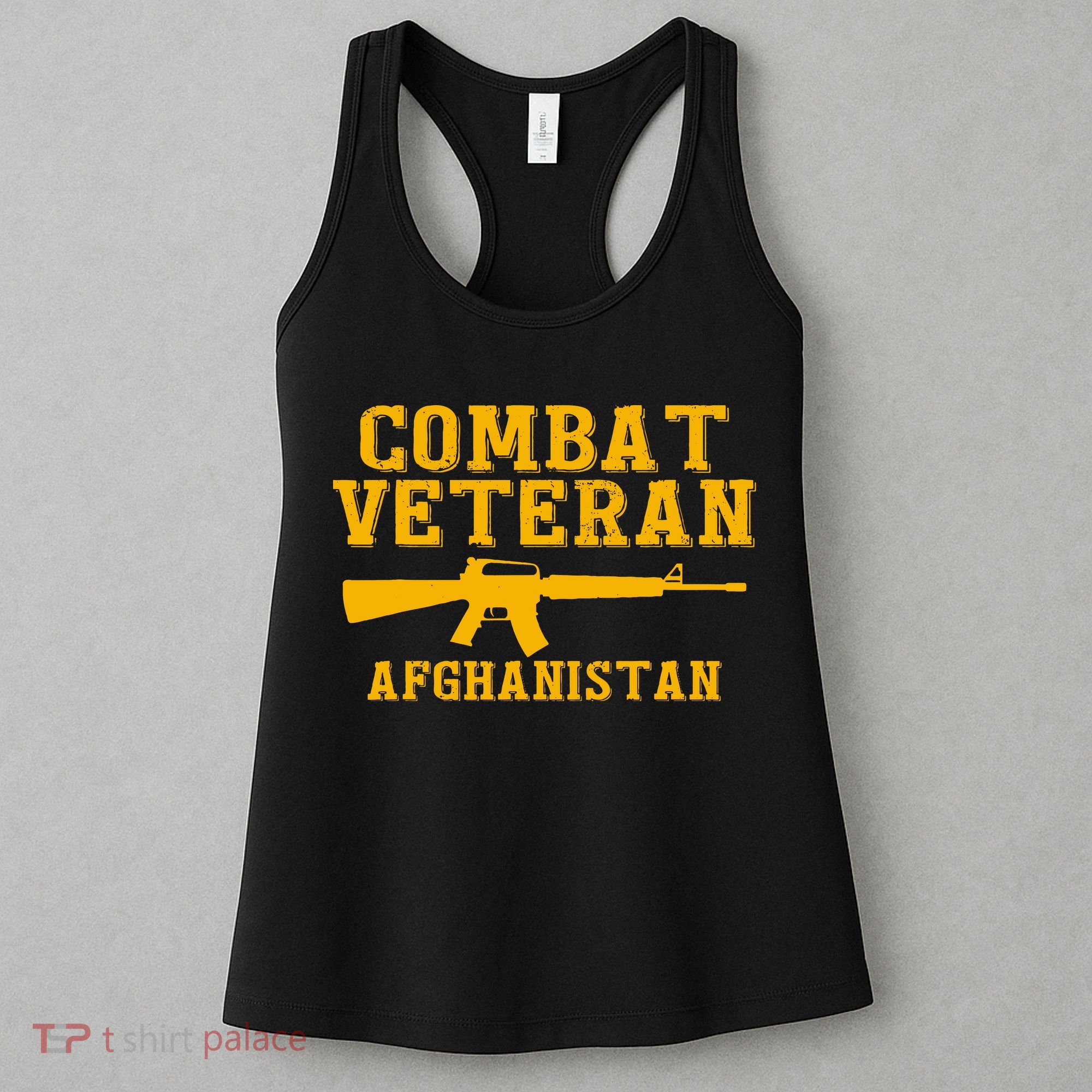 Afghanistan Combat Veteran Proud Women's Tank Top