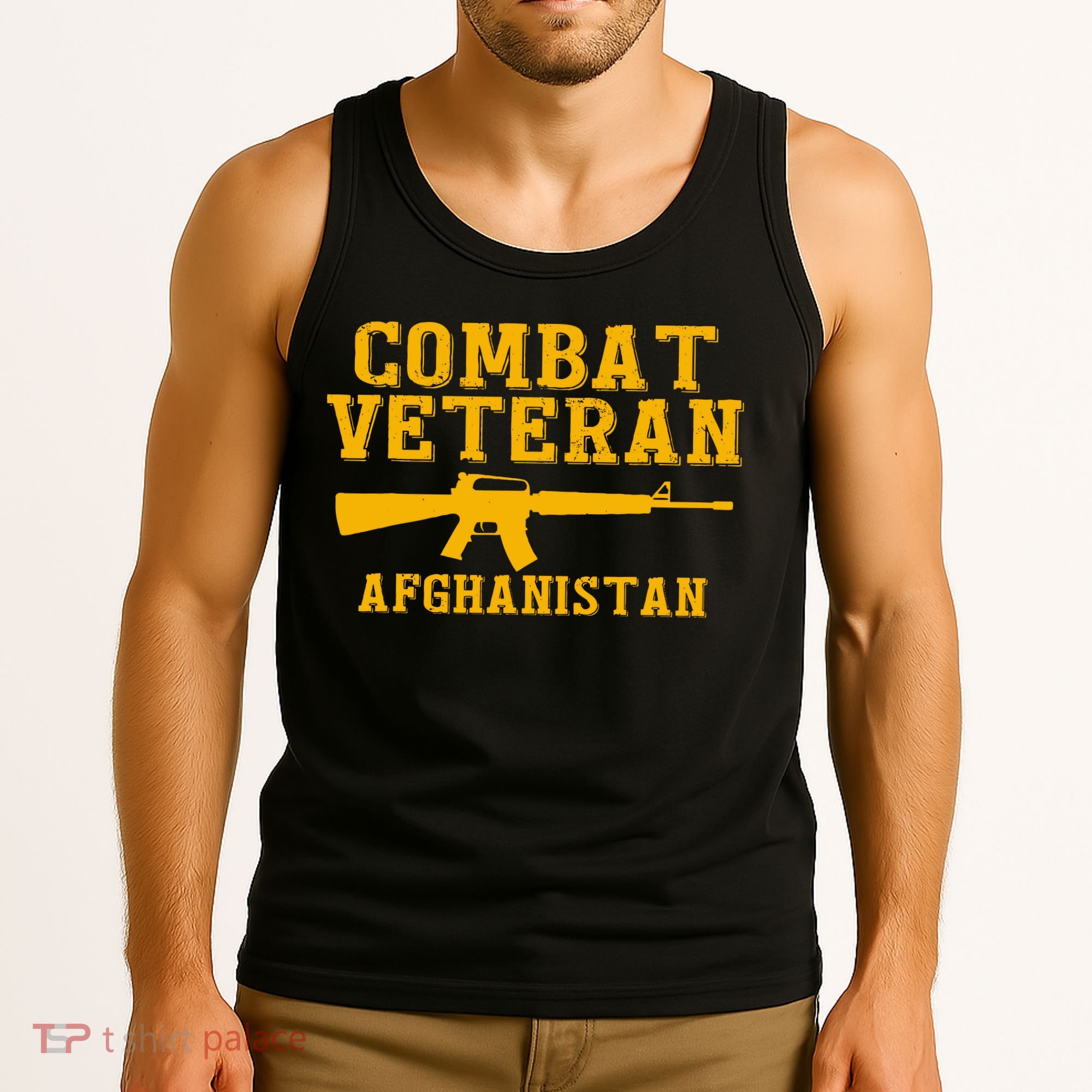 Afghanistan Combat Veteran Proud Tank Top