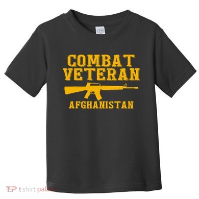 Afghanistan Combat Veteran Proud Toddler T-Shirt